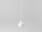 Lampa wisząca FAY 1 S - biały