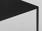 Stół kawowy TENSIO METAL 100x60 - czarny