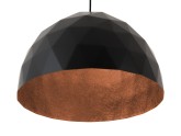 Lampa wisząca LEONARD L - miedziano-czarny