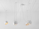 Lampa wisząca POPO 4 - biały