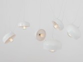 Lampa wisząca POPO FLAT 6 - biały