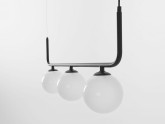 Lampa wisząca CATKIN 3 - czarny