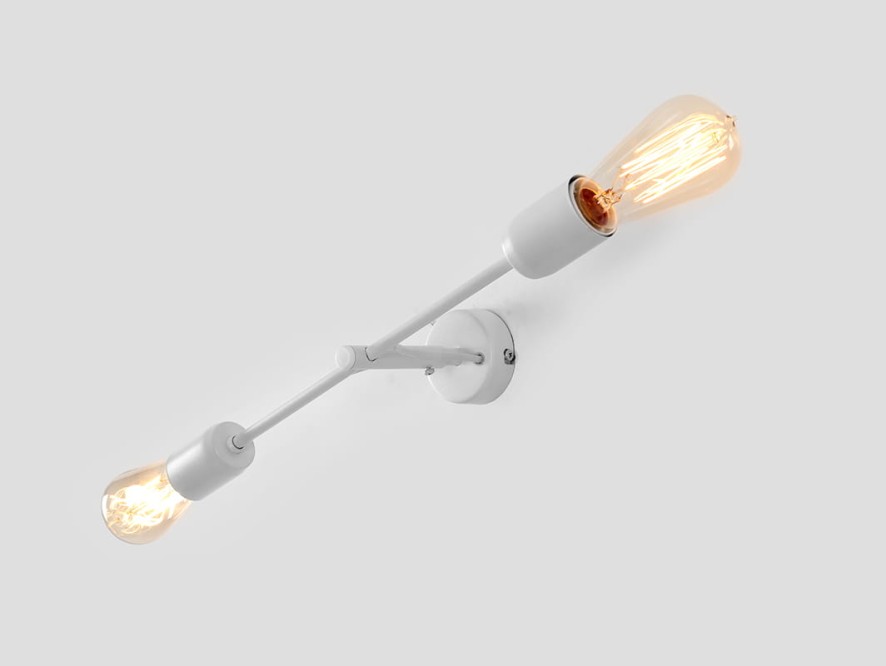 Lampa ścienna TWIGO WALL 2 S - biały