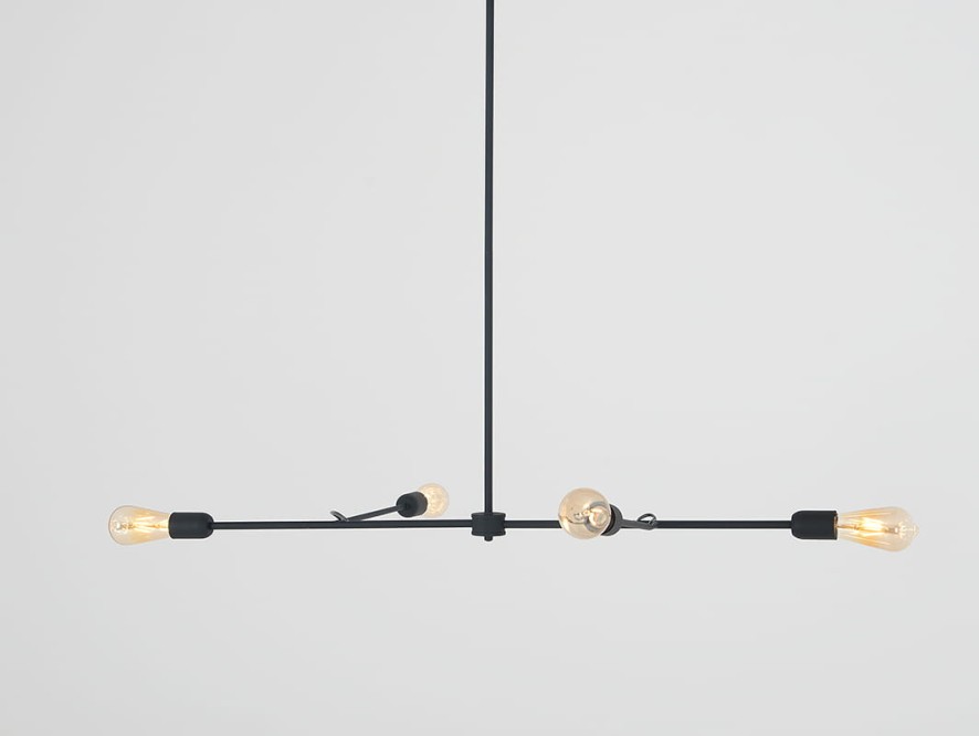 Lampa wisząca TRISO 4 - czarny