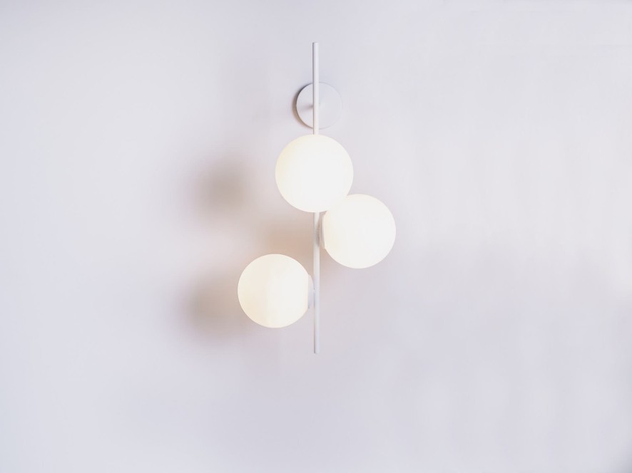 Lampa ścienna BOBLER 1connect - biała