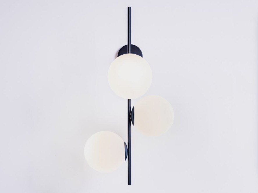 Lampa ścienna BOBLER 1connect - czarna