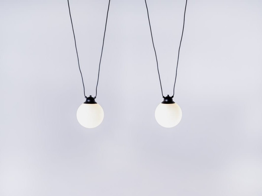 Lampa wisząca GLASS HANGMAN 2 - czarny