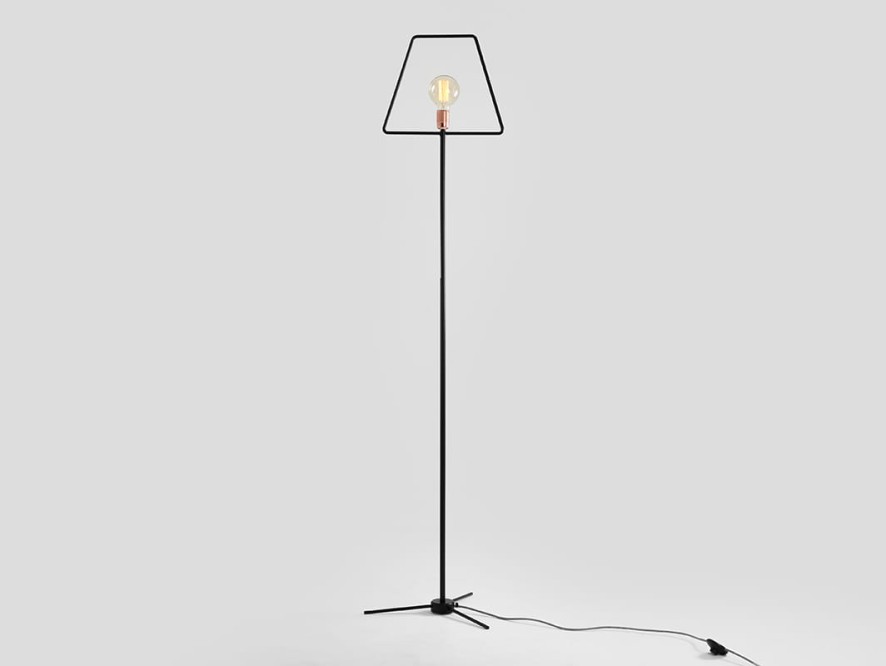 Lampa podłogowa FIRKANT FLOOR - czarny