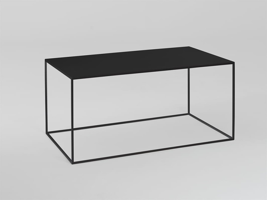 Stół kawowy TENSIO METAL 100x60 - czarny