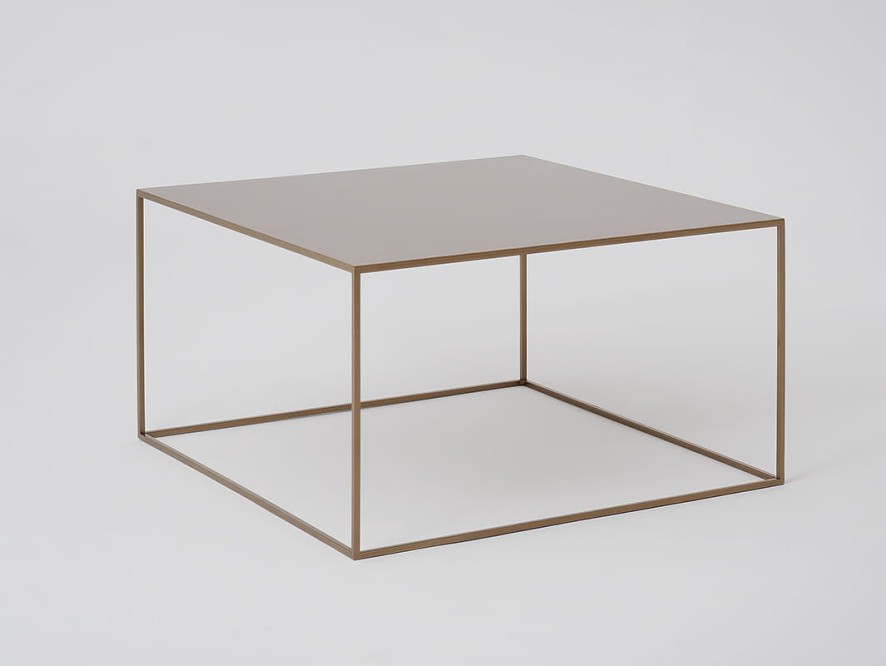 Stół kawowy TENSIO METAL 80 - złoty