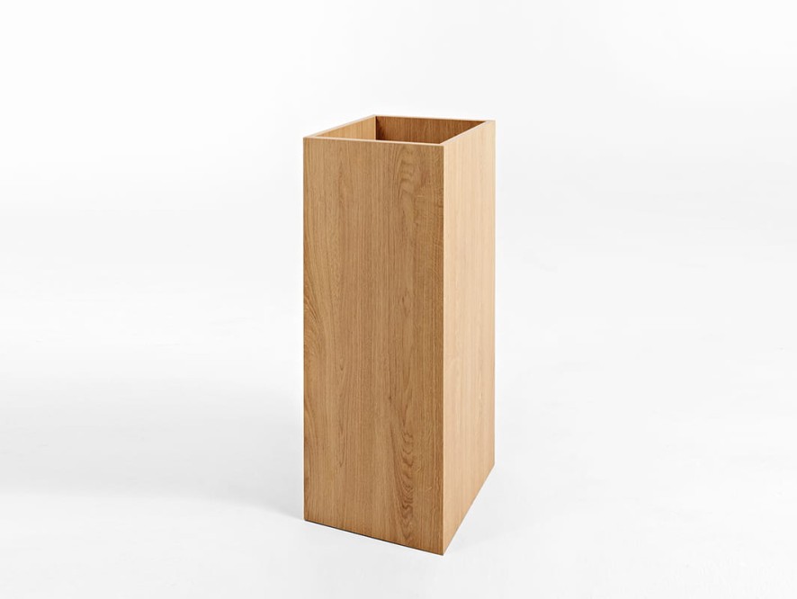 Donica PALMUS 100x35x35 - dąb(3395)