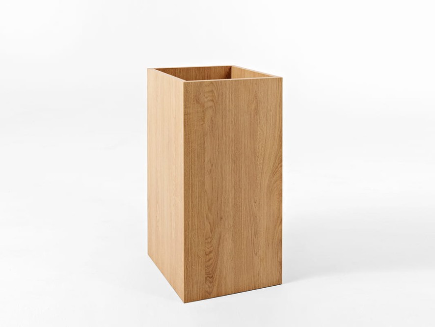 Donica PALMUS 80x35x35 - dąb(3395)