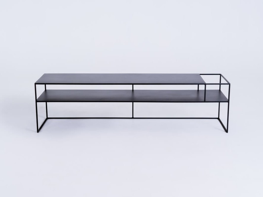 Stolik RTV SENSO FLOWER METAL 170x45 P