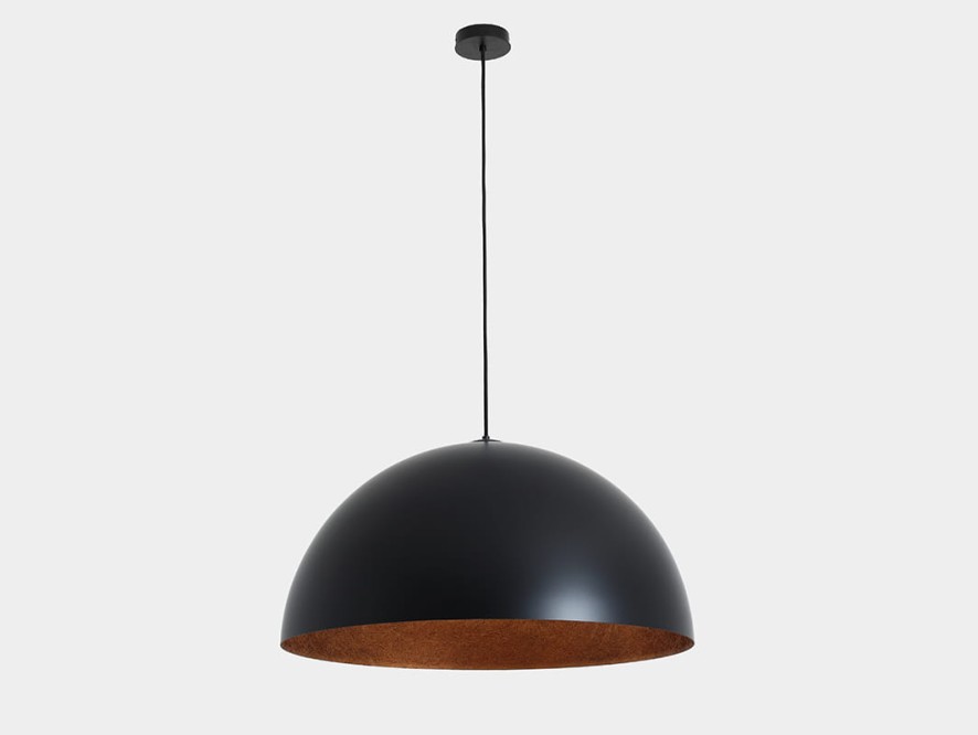 Lampa wisząca LORD 70 - miedziano-czarny