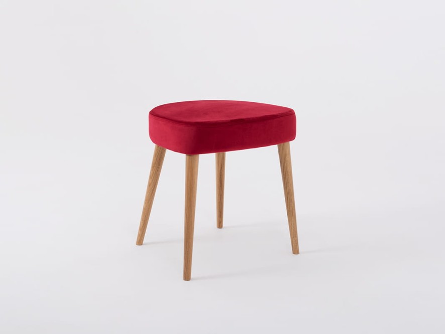 Taboret KIKO- soczysta żurawina(rv61), naturalny