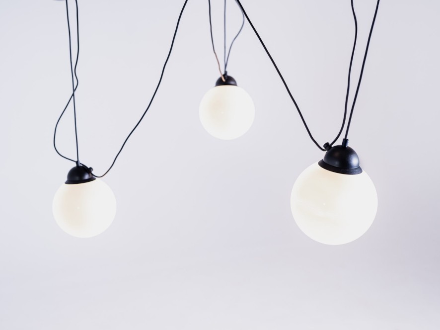 Lampa wisząca GLASS M 3 - czarny