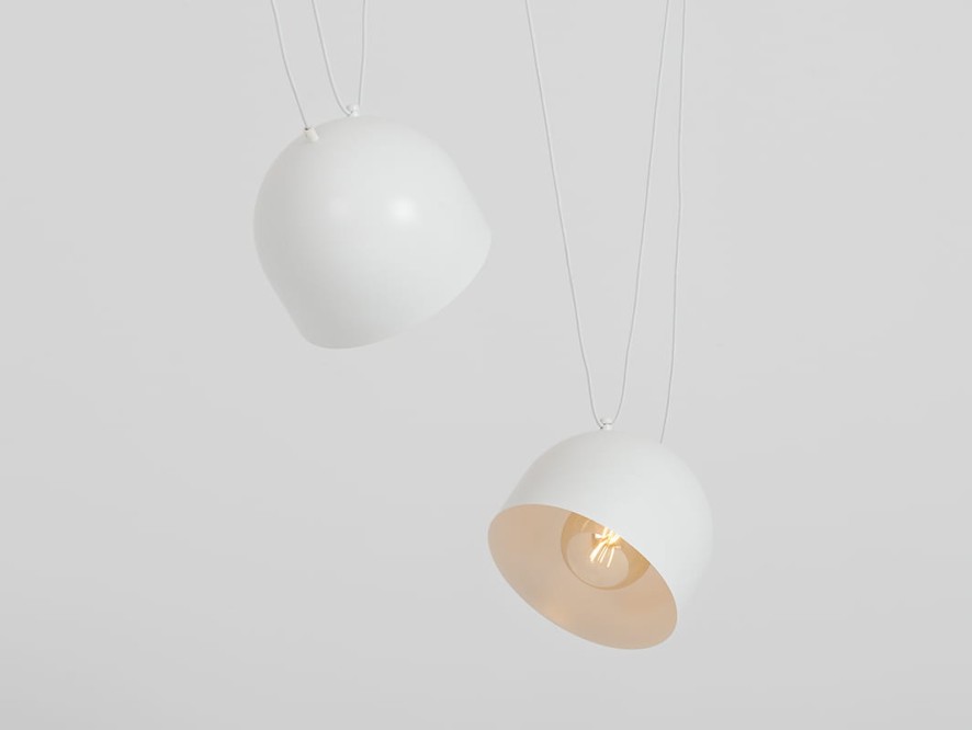 Lampa wisząca POPO L 2 - biały