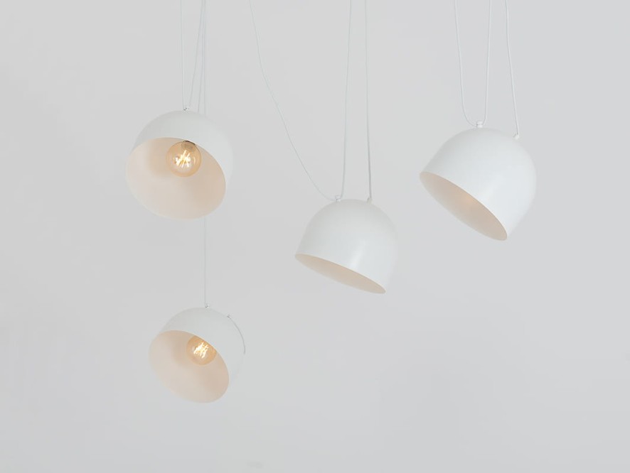 Lampa wisząca POPO L 4 - biały