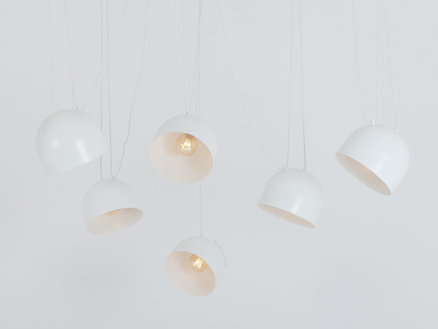 Lampa wisząca POPO L 6 - biały