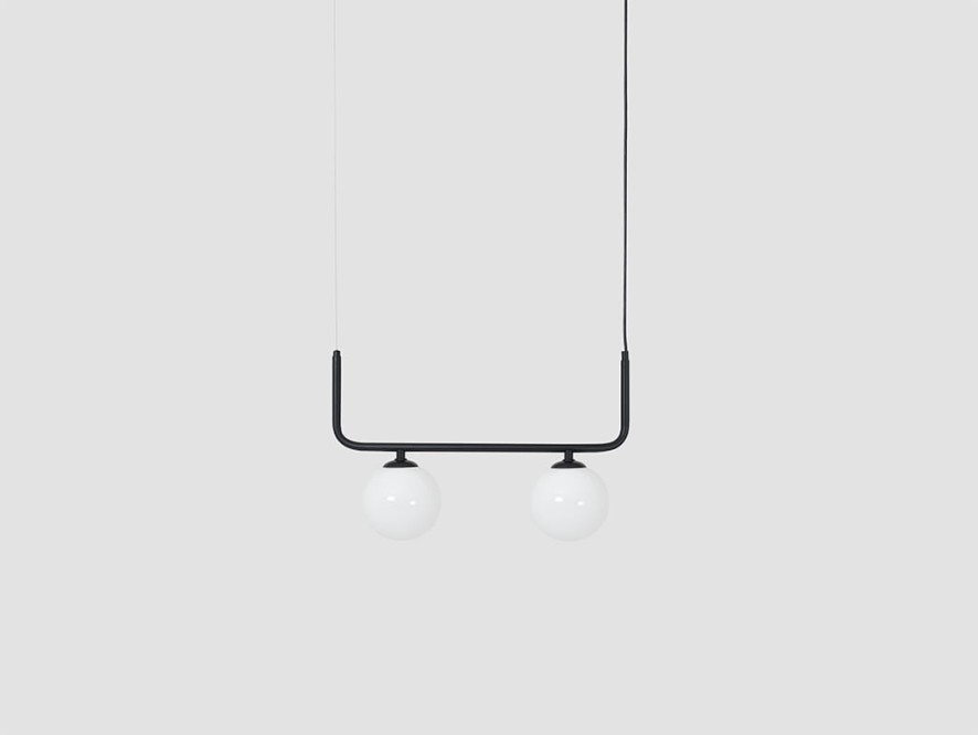 Lampa wisząca CATKIN 2 - czarny