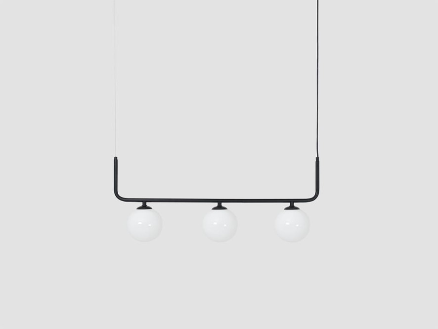 Lampa wisząca CATKIN 3 - czarny