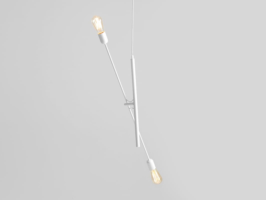 Lampa wisząca TWIGO 2 - biały