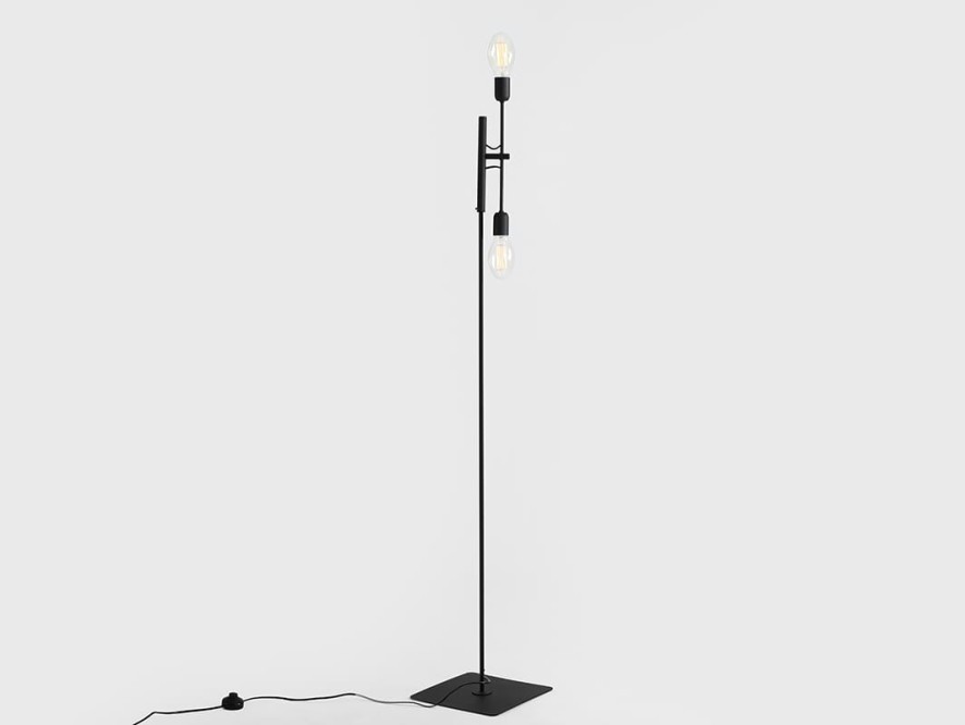 Lampa podłogowa TWIGO FLOOR 2 - czarny