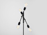 Lampa podłogowa TWIGO FLOOR 4 - czarny