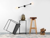 Lampa ścienna TWIGO WALL 2 L - czarny