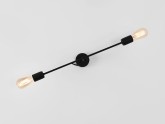 Lampa ścienna TWIGO WALL 2 L - czarny