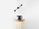 Lampa ścienna TWIGO WALL 2 S - czarny