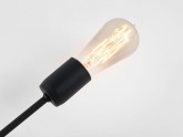 Lampa ścienna TWIGO WALL 2 S - czarny