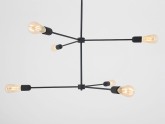 Lampa wisząca TRISO 6 - czarny