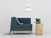 Lampa wisząca WOMAN M - biały