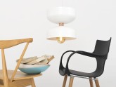 Lampa wisząca WOMAN S - biały