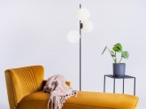 Lampa podłogowa BOBLER - czarna