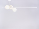 Lampa wisząca BOBLER horizontal - biała