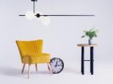 Lampa wisząca BOBLER horizontal - czarna