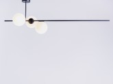 Lampa wisząca BOBLER horizontal - czarna