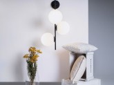 Lampa ścienna BOBLER 1connect - czarna