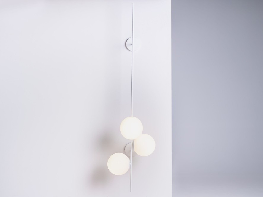 Lampa ścienna BOBLER 2connect - biała