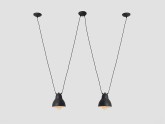 Lampa wisząca COBEN HANGMAN 2 - czarny