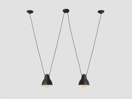 Lampa wisząca COBEN HANGMAN 2 - czarny