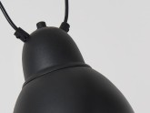 Lampa wisząca COBEN HANGMAN 2 - czarny