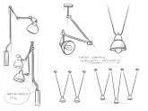 Lampa wisząca COBEN HANGMAN 2 - czarny