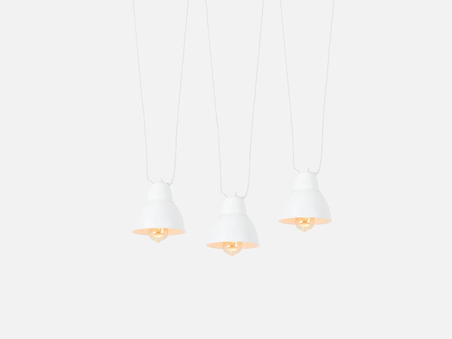 Lampa wisząca COBEN HANGMAN 3 - biały