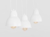 Lampa wisząca COBEN HANGMAN 3 - biały
