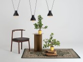 Lampa wisząca COBEN HANGMAN 3 - czarny