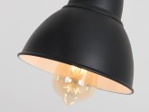 Lampa wisząca COBEN HANGMAN 3 - czarny