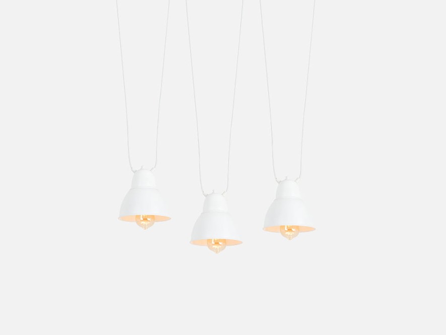 Lampa wisząca COBEN HANGMAN FIX 3 - biały